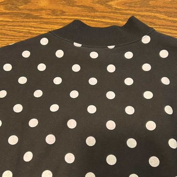 Champion Reverse Weave Polka Dot Crop Length Sweatshirt - Picture 6 of 11